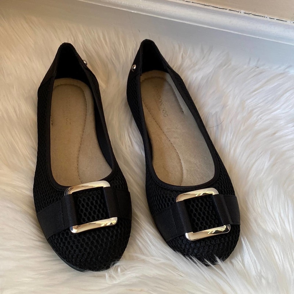London Fog London Fog Women’s Bria Ballet Black 8M